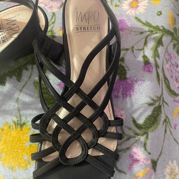 Impo Black Strappy Sandals 10 - Picture 5 of 16